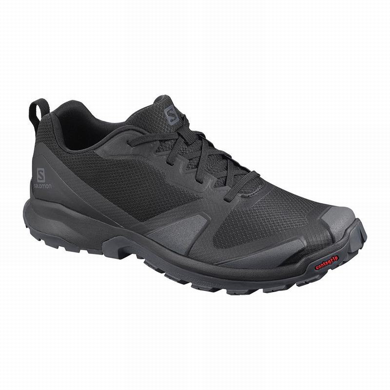 Salomon Israel XA COLLIDER - Mens Hiking Shoes - Black (LWJY-37942)